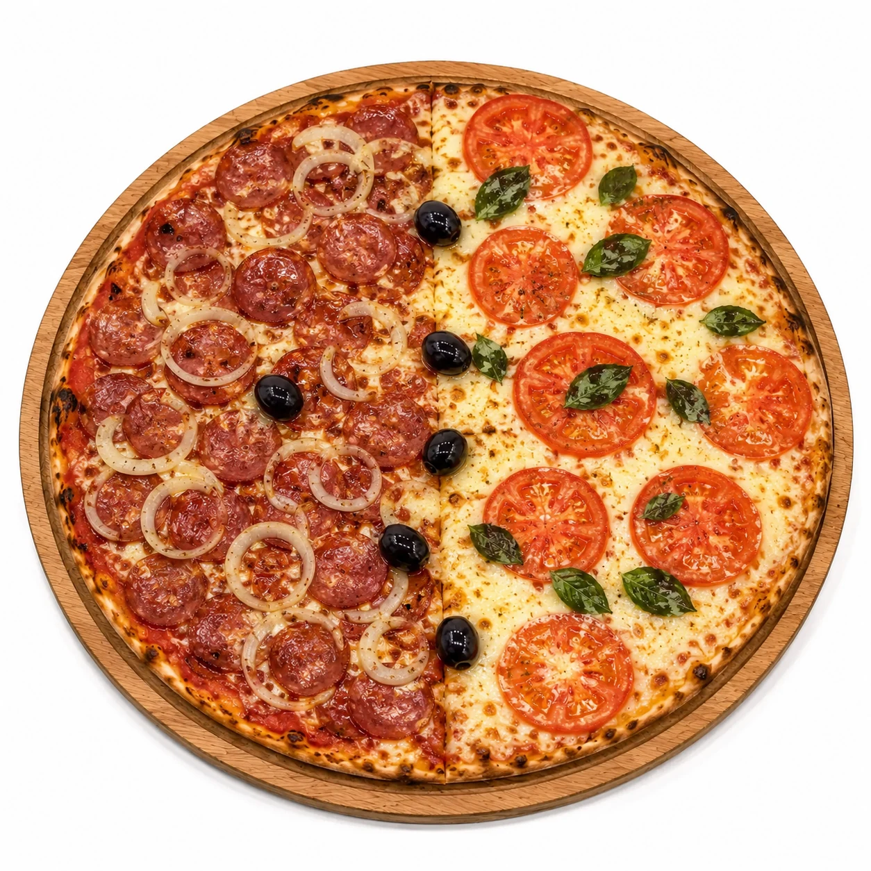 Monte sua pizza
